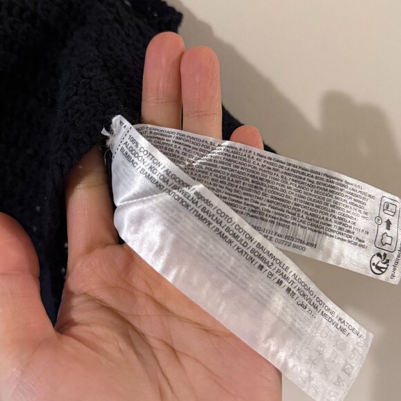 mango black mesh halter neck top - Picture 5 of 5